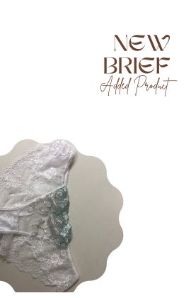 Perle Brief (With lace)