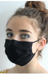 Masque réutilisable 100% Coton NON Normé DGA (lot de 10 Couleur Noir)