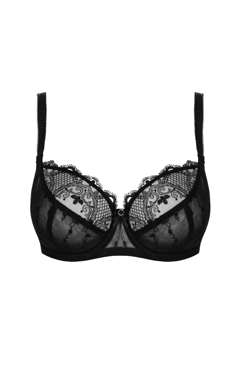 Aurora Black Bra - Enivrante Lingerie