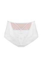 Venetia high cut panties milk/beige