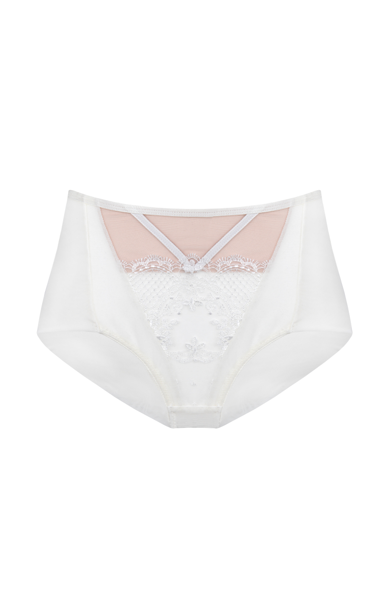 Venetia high cut panties milk/beige