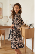 Zebra bathrobe